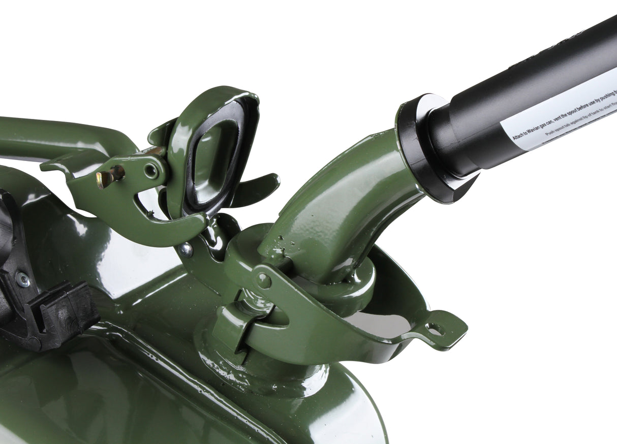 Steel Jerry Can Original NATO 20L (5.3 Gallon) Green 3008
