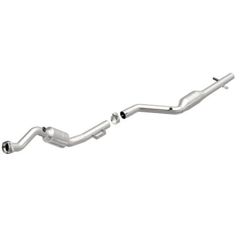 MagnaFlow direct-fit catalytic converter for 1996-1998 Mercedes-Benz stainless steel CARB compliant 24008