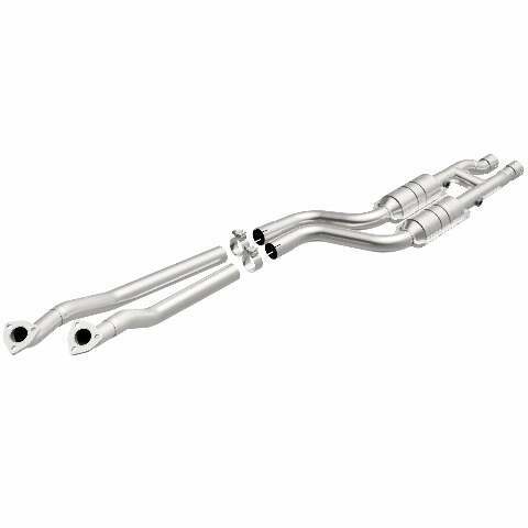 MagnaFlow direct-fit catalytic converter for 1997-1998 BMW driver side stainless steel CARB compliant 24022