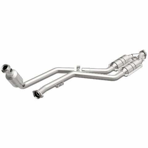 MagnaFlow direct-fit catalytic converter for 1998-2000 Mercedes-Benz stainless steel Federal EPA compliant OBDII 24044
