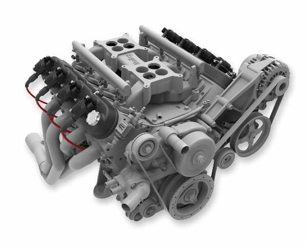 Holley performance fuel system component black aluminum