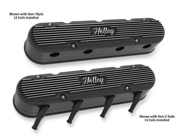 Holley performance fuel system component black