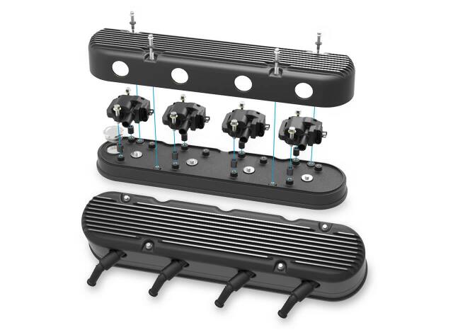 Holley performance fuel system component black
