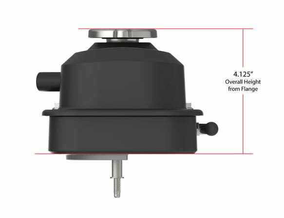 Holley performance fuel system component for Pontiac black