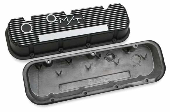 Holley performance fuel system component for Chevy black