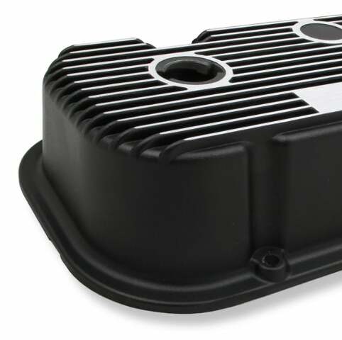 Holley performance fuel system component for Chevy black