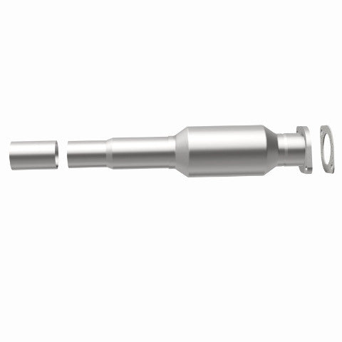 MagnaFlow direct-fit catalytic converter for 2004-2006 Mazda 2 inch inlet 2.3 inch outlet stainless steel Federal EPA compliant OBDII 24178