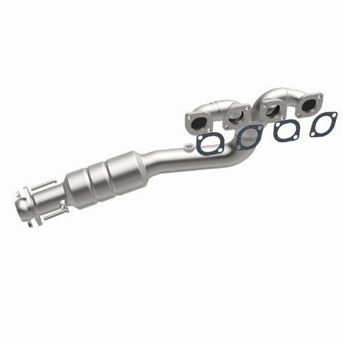 MagnaFlow direct-fit catalytic converter for 2002-2003 BMW 4.4L driver side stainless steel Federal EPA compliant OBDII 24192