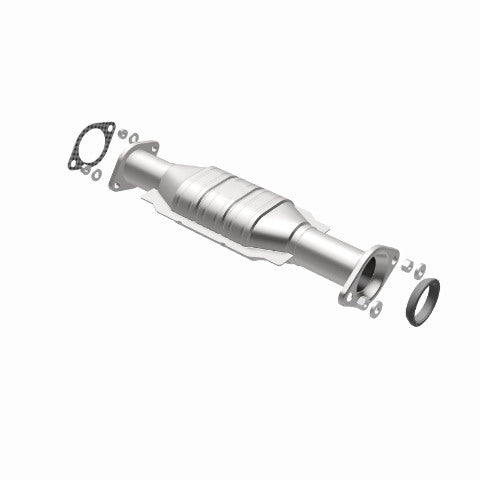 MagnaFlow direct-fit catalytic converter fits 2001-2002 Montero 3.5L Rear 3.5L stainless steel CARB compliant 24239