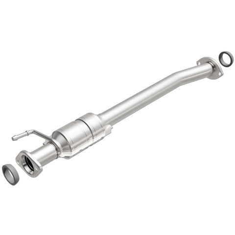 MagnaFlow direct-fit catalytic converter fits 1999-2005 Suzuki Grand Vitara and 2002-2003 Suzuki XL-7, this and 2002-2005 Grand Vitara 2.5L stainless steel Federal EPA compliant OB