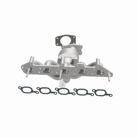 MagnaFlow direct-fit catalytic converter fits 2001-2005 Volvo S60 and Volvo V70 and 2001-2005 Volvo S60 2.4L stainless steel Federal EPA compliant OBDII 24425