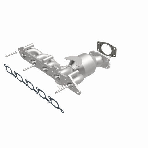 MagnaFlow direct-fit catalytic converter fits 2001-2005 Volvo S60 and Volvo V70 and 2001-2005 Volvo S60 2.4L stainless steel Federal EPA compliant OBDII 24425