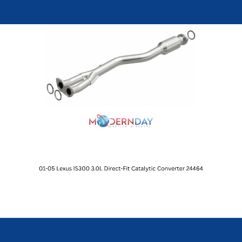 MagnaFlow direct-fit catalytic converter for 2001-2005 Lexus 3.0L stainless steel CARB compliant OBDII 24464