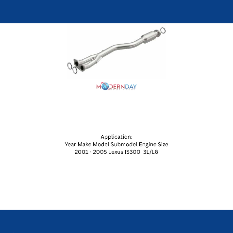 MagnaFlow direct-fit catalytic converter for 2001-2005 Lexus 3.0L stainless steel CARB compliant OBDII 24464