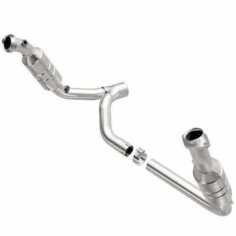 MagnaFlow direct-fit catalytic converter fits 2006 Dodge Ram 1500 stainless steel CARB compliant 24491