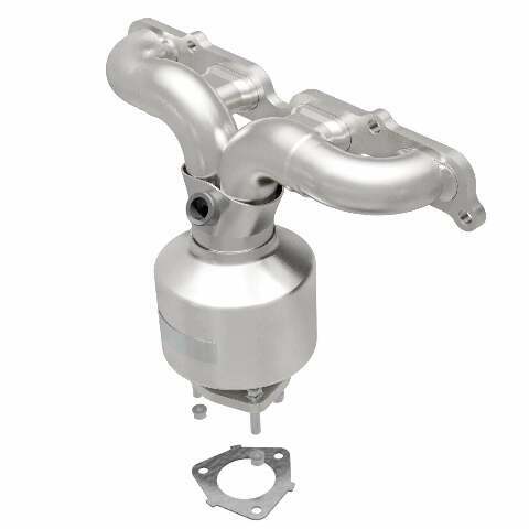 MagnaFlow direct-fit catalytic converter fits 1995-1998 Saturn SL2, Saturn SC2, and additional vehicles and 1995-1998 Saturn SC2 stainless steel Federal EPA compliant OBDII 24998