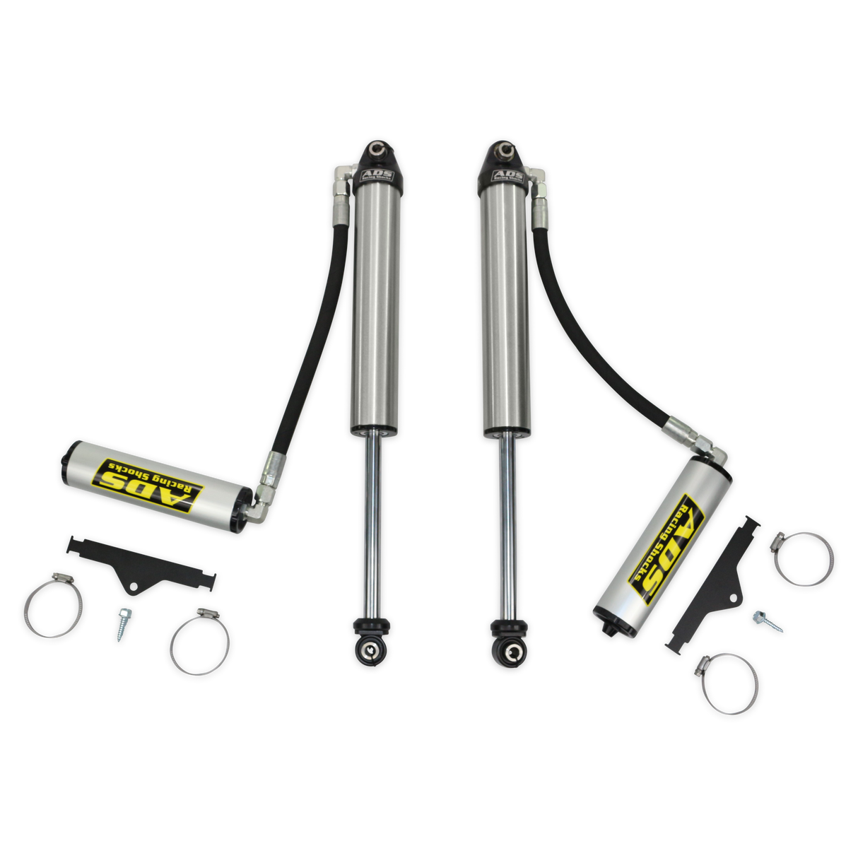 2.5 in. x 9.5 Race 2.5" Short Smooth Body Remote Reservoir Shock - 90 Degree ADS