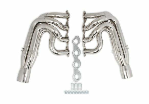 Hooker Racingheart 3-Step Dragster Headers - POLISHED 304 Stainless 2502-2HKR