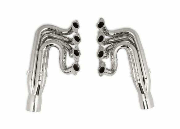 Hooker Racingheart 3-Step Dragster Headers-Chrome - 2502-6HKR