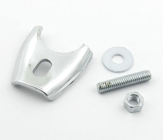 Mr. Gasket competition distributor clamp chrome Ford 2502