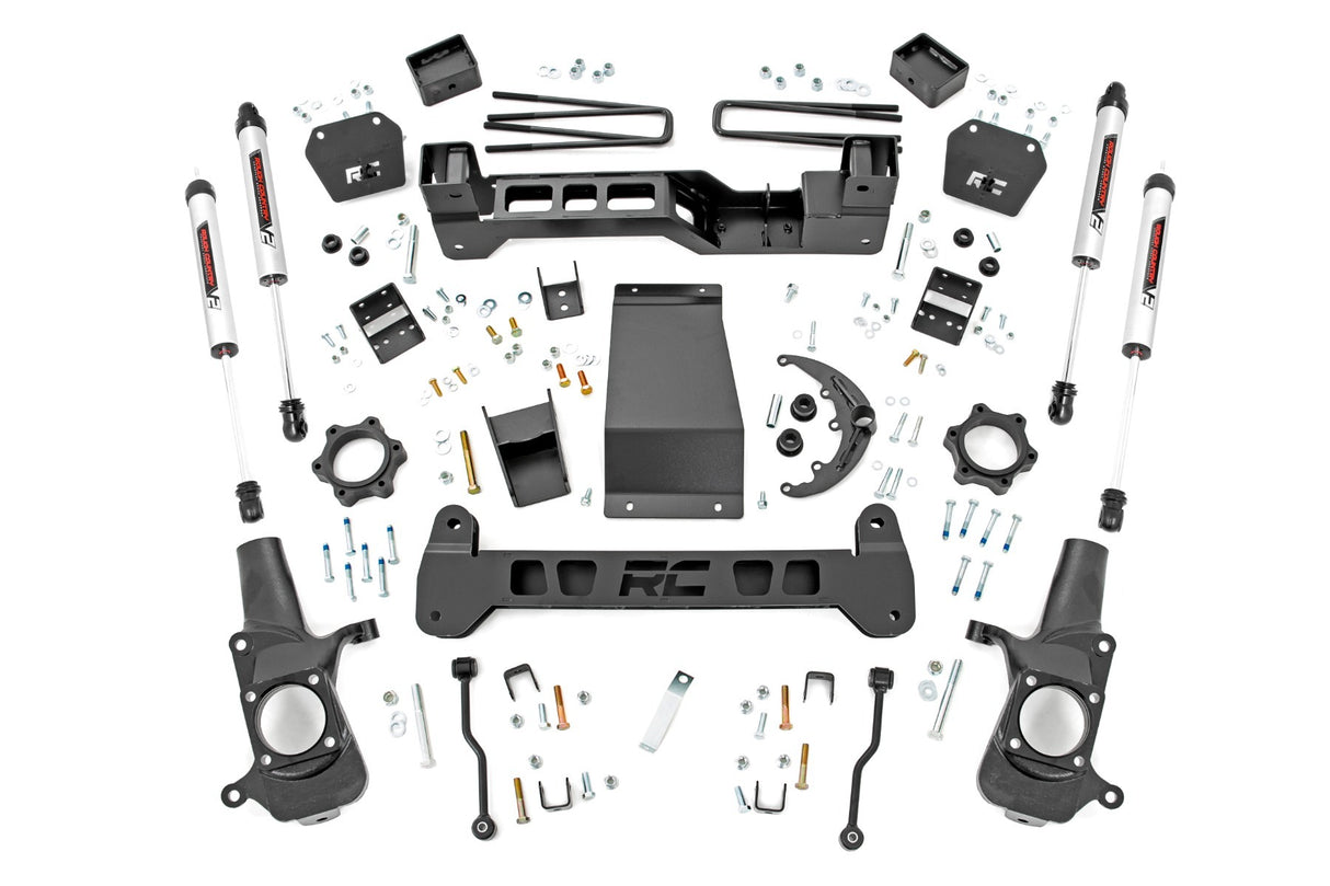 Rough Country 6 Inch Lift Kit - V2 - Chevy/GMC Sierra/Silverado 2500 4WD (1999-2004) - 25970
