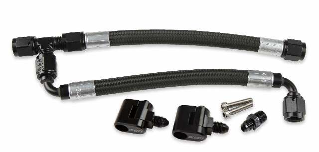 Holley performance fuel system component black