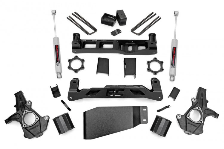 Lift kit for 2007-2013 Chevy Sierra 1500 by Rough Country