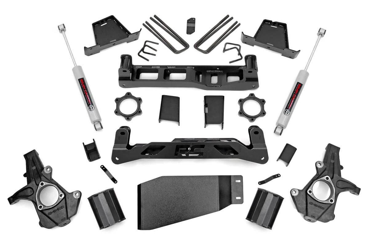 Lift kit for 2007-2013 Chevy Sierra 1500 by Rough Country