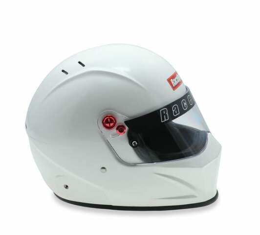 RaceQuip racing helmet red white Nomex adjustable large SA2020