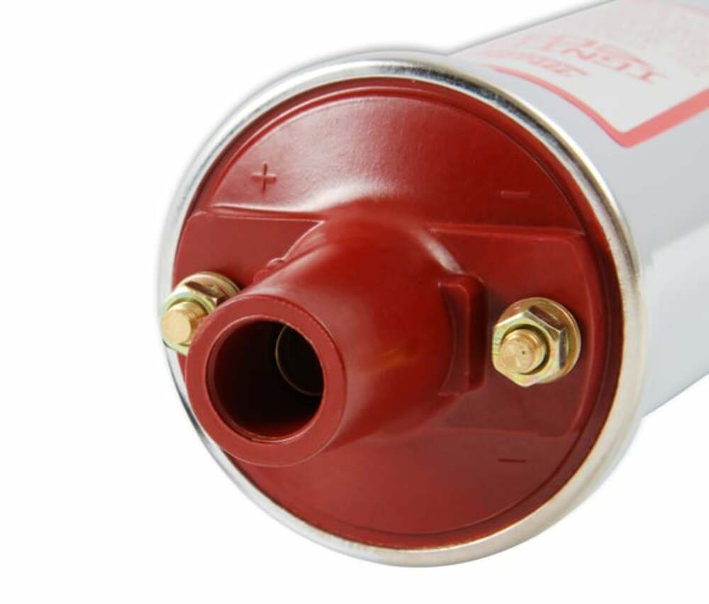 Ignition coil performance chrome mallory-29219-street-performance-ignition-coil-chrome-coil-12-volt
