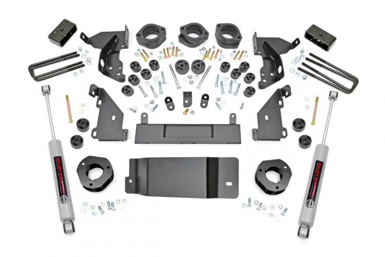 Fits Chevy/GMC 1500 4WD (14-15) 4.75 Inch Lift Kit; Combo; 293.2