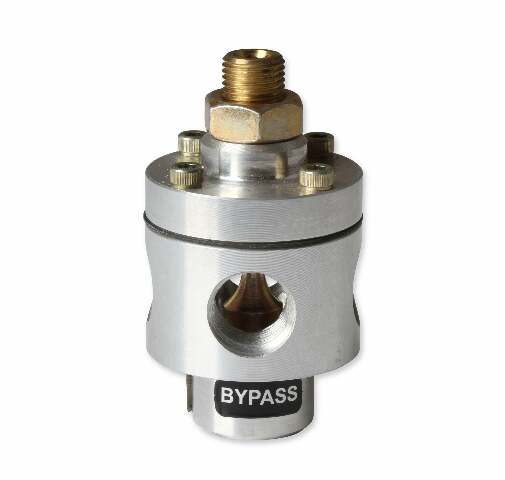 Mallory 29387 - 3 Port Bypass Regulator - Billet aluminum housing