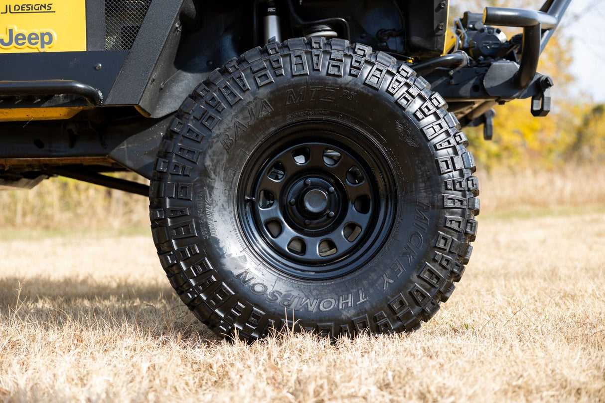 Rough Country Steel Wheel - Black - 17x9 - 6x135 - 3.50 Bore - +0 - RC51-7500