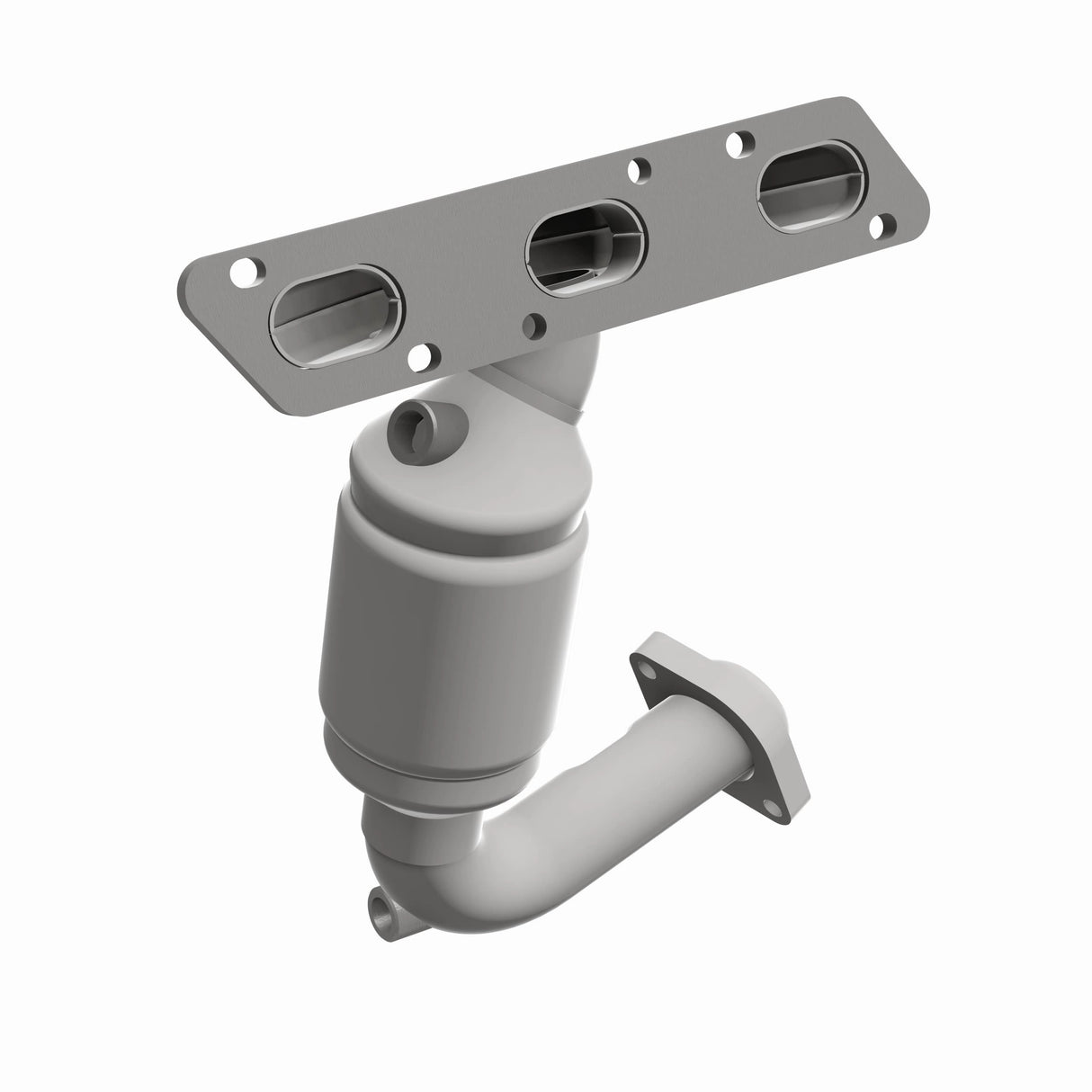 Catalytic Converter with Integrated Exhaust Manifold for HM Grade Federal / EPA Compliant Direct-Fit Manifold Catalytic