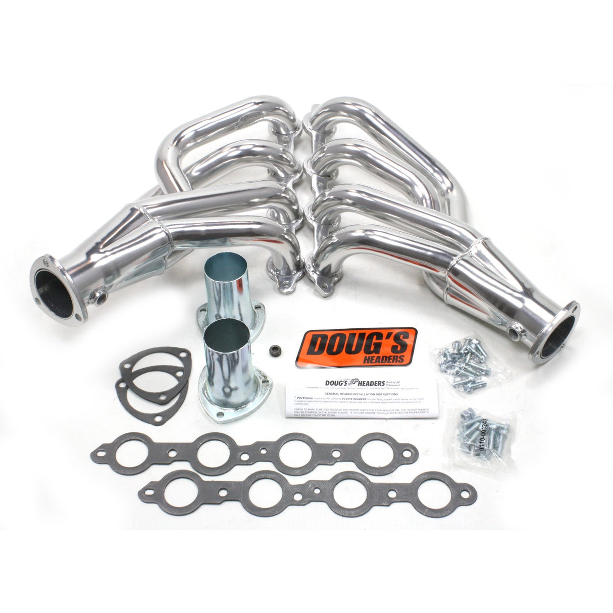 Mid-Length Headers for 55-57 Chevy 4.8-6.2L LS Engine Swap 1-7/8in Primary D311