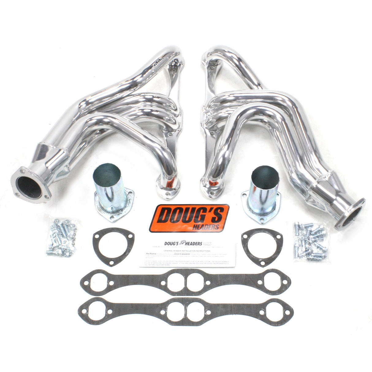 Mid-Length Headers for 55-57 Chevy 265-400 SBC 1-5/8in Primary D356