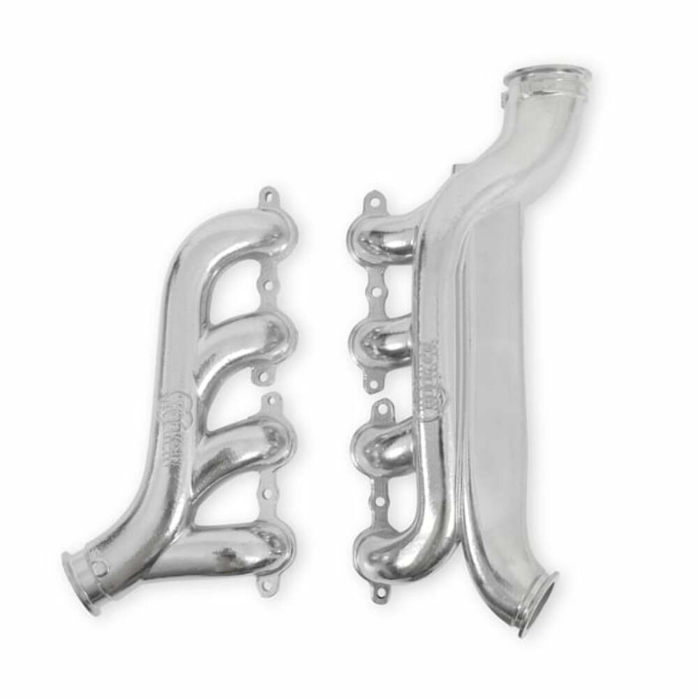 Hooker BlackHeart 3" Turbo outlet/2.25" Cross-over connection LS Turbo Exhaust Manifolds 8510-1HKR black stainless steel