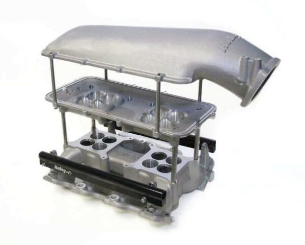Holley performance fuel system component black