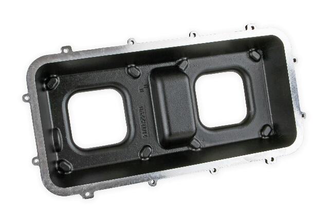 Holley performance fuel system component for Ram black 4150