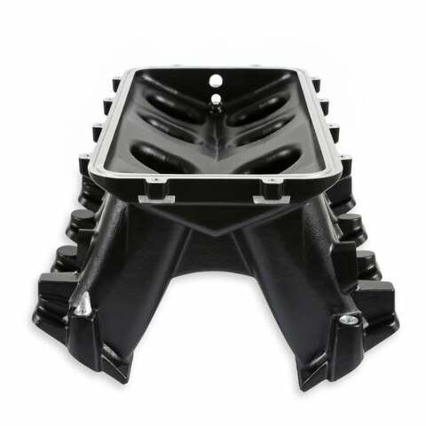 Holley Hi-Ram Lower Manifold - GM LS1/LS2/LS6-Black 300-226BK