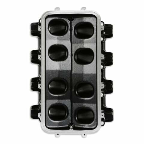 Holley Hi-Ram Lower Manifold - GM LS1/LS2/LS6-Black 300-226BK