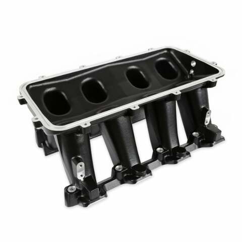 Holley Hi-Ram Lower Manifold - GM LS1/LS2/LS6-Black 300-226BK