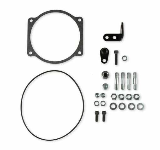 Holley EFI Cast Aluminum 4500 EFI Throttle Body Intake Elbow-LS - 300-248
