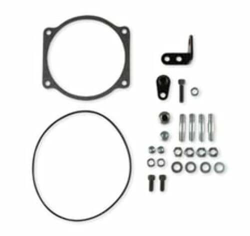 Holley EFI Black Cast Aluminum 4500 EFI Throttle Body Intake Elbow-Ls 300-248BK black aluminum