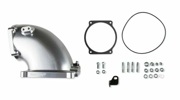 Holley EFI Billet 4500 EFI Throttle Body Intake Elbow-LS - 300-253