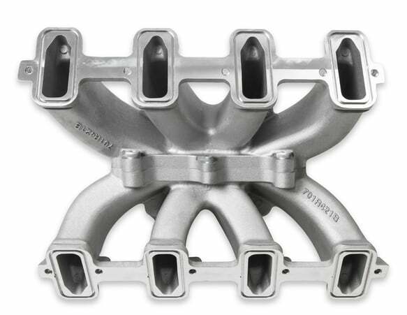 Holley Single Plane Split-Design Race Intake Manifold- GM LS1/LS2/LS6 - 300-256