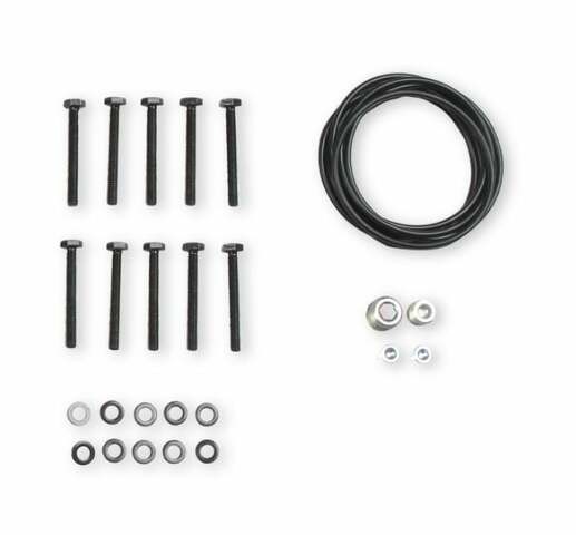 Holley Single Plane Split-Design Intake Manifold GM LS1/LS2/LS6 Black 300-256BK
