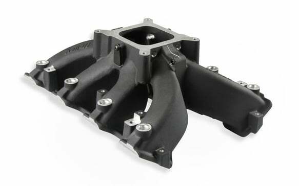 Holley Single Plane EFI Split-Design Intake Manifold GM LS3/L92 Black 300-290BK