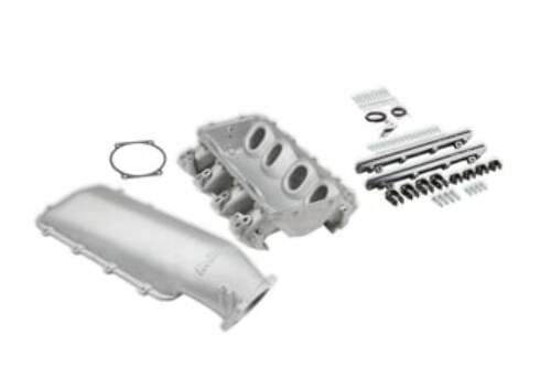 Holley EFI Lo-Ram Manifold Base and Fuel Rails Dual Fuel Injector-GM LS3/L92 300-683