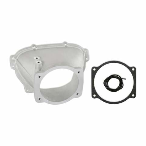 Holley EFI Ultra Lo-Ram 105Mm Throttle Body Adapter- Gm Gen V Lt Front-Feed-Satin-300-714